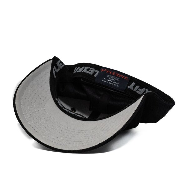 La Helicopters Black Flexfit Baseball Cap By Yupoong - Picture 5 of 6